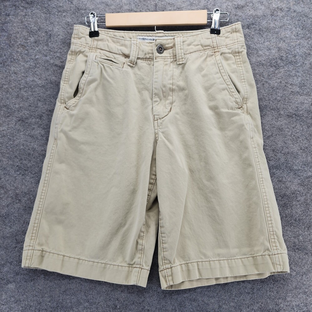 American Eagle Longboard Shorts Mens 28 Khaki Chino